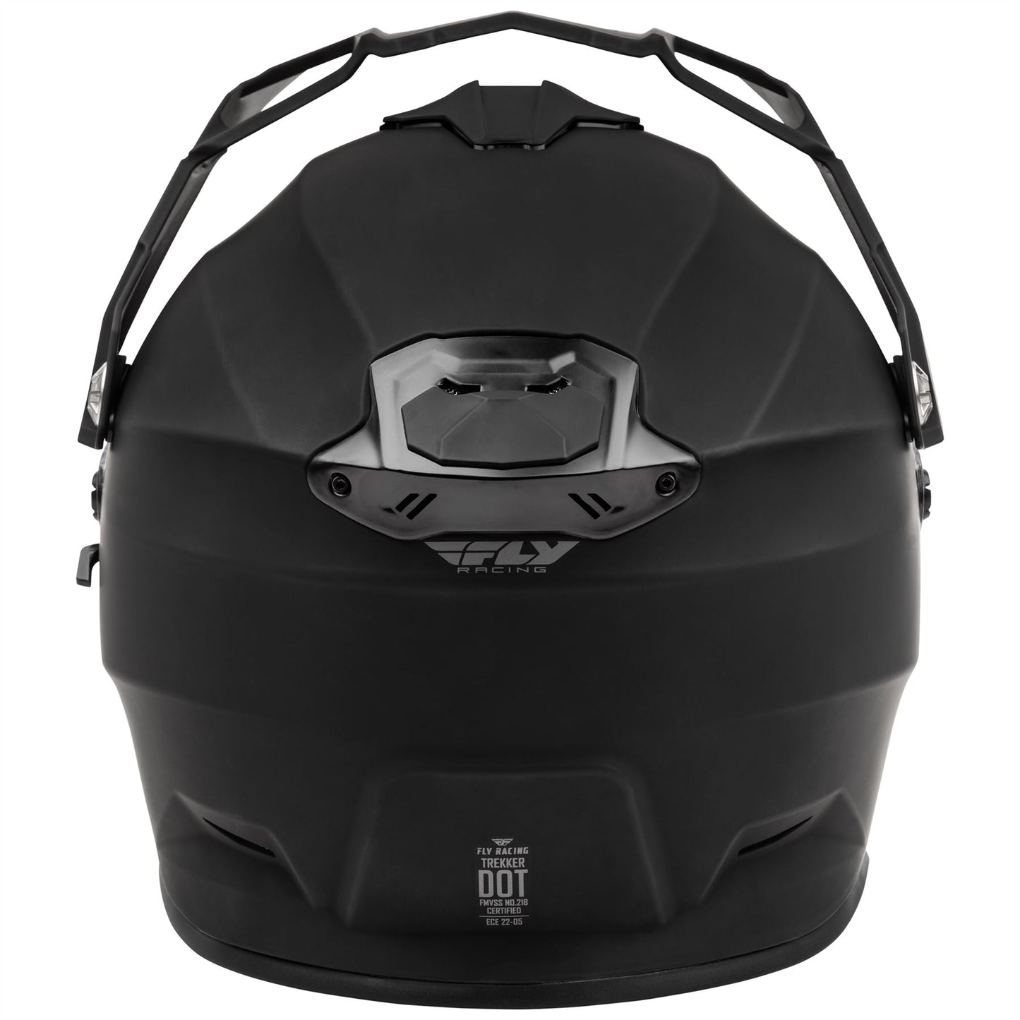 Fly Racing 2025 Trekker Solid Motocross Helmet Matte Black