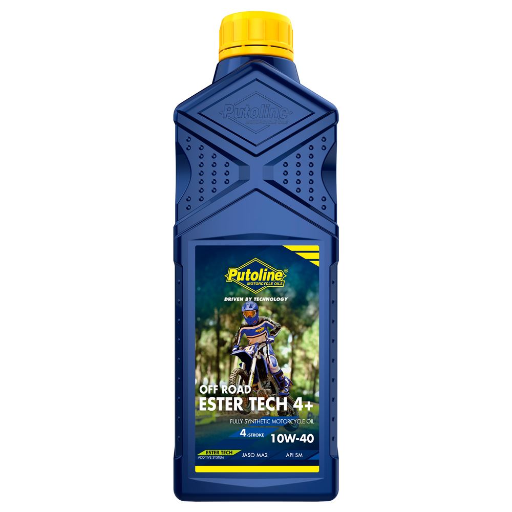 Putoline Ester Tech Off Road 4+ 10w40 4T Fully Synthetic Motorcycle Oil 1 Litre