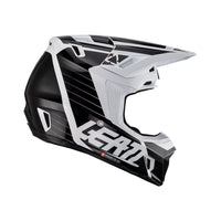 Leatt 2023 Helmet Moto 7.5 V23 White with 4.5 Goggles & Helmet Bag