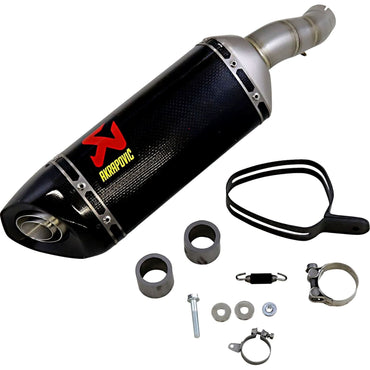 Akrapovic Carbon Fiber Line Slip On Silencer For Yamaha YZF-R25 2015-2024