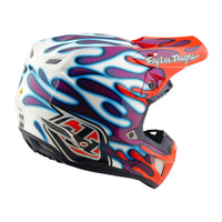 Troy Lee Designs Spring 2026 MX SE5 Composite Overspray Helmets Violet White