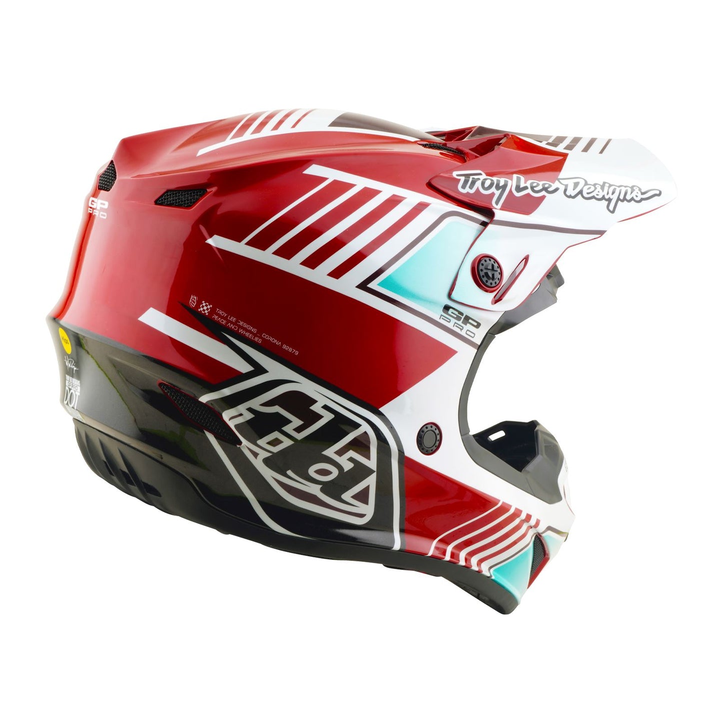 Troy Lee Designs Spring 2026 MX GP PRO Segment Helmets Red