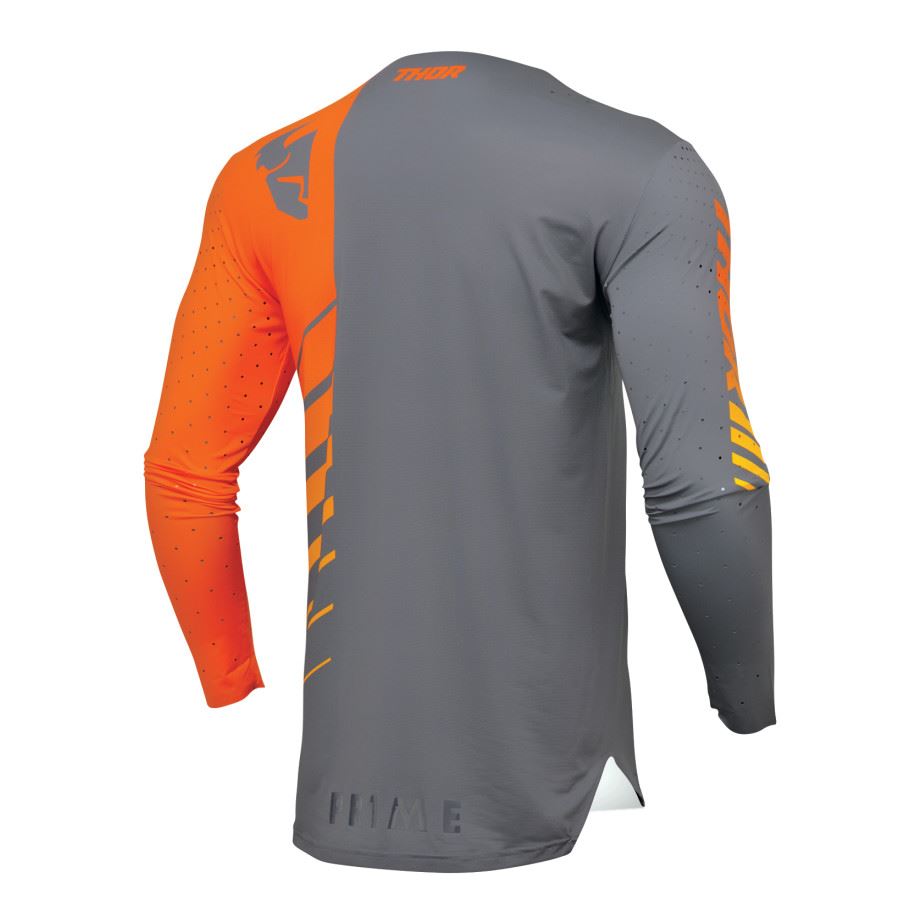 Thor Prime Analog Charcoal Orange Motocross Combo Kit CLEARANCE