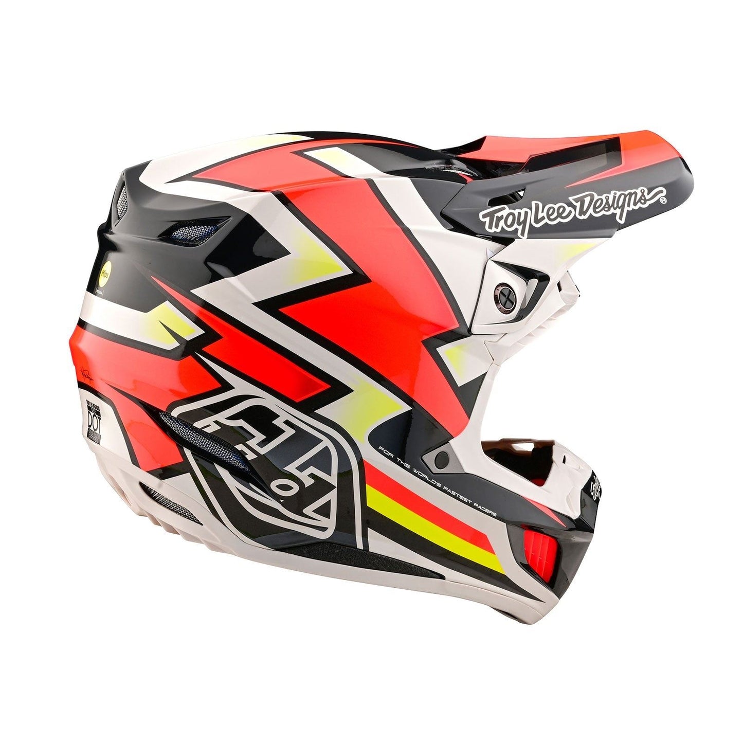 Troy Lee Designs 2025 Motocross Helmet SE5 Composite Ever Yellow
