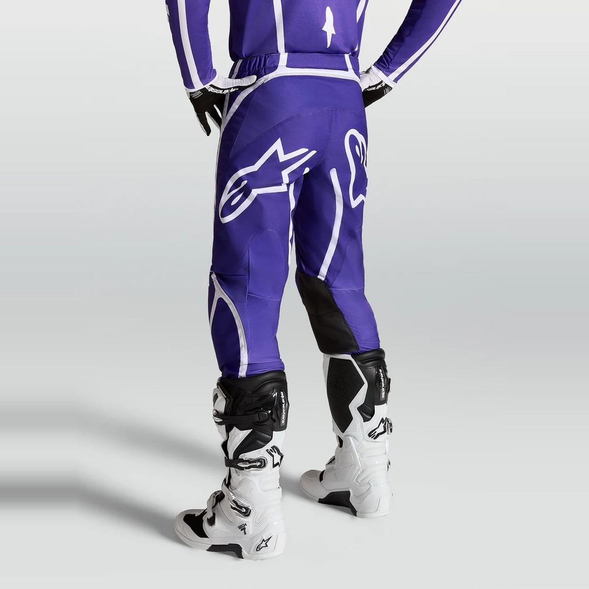 Alpinestars 2027 Fluid Apex MX Pants Deep Blue White