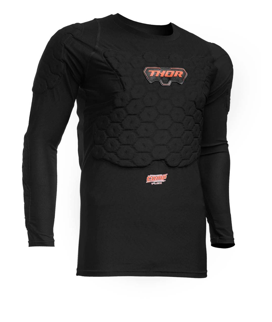 Thor 2024 Long Sleeve Deflector Comp XP Base Layer Black