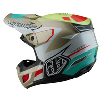 Troy Lee Designs Spring 2025 MX Helmet SE5 Composite Optic White