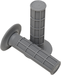 Renthal Medium Grey Grips Diamond Waffle Motocross Enduro