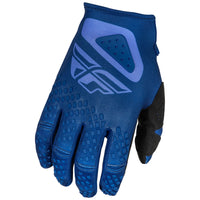 Fly Racing 2025 Kinetic Sym Motocross Gloves Ultramarine Dark Blue