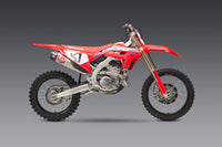 Yoshimura RS-12 Full Exhaust System Stainless Steel Carbon Cap For Motocross Enduro Motorcycles