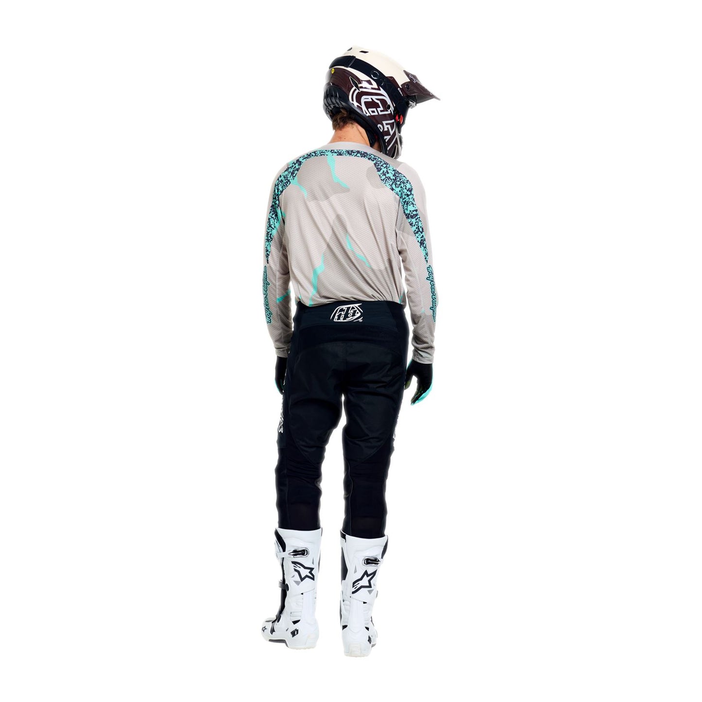 Troy Lee Designs Spring 2026 GP Pro Air Camo MX Combo Kit Aqua Dessert