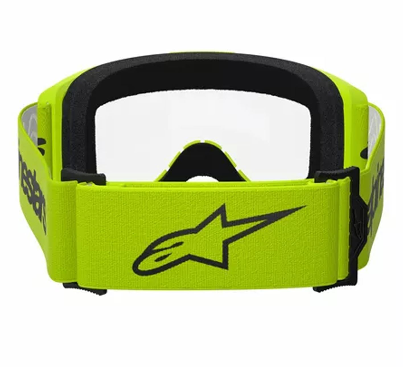 Alpinestars 2025 Goggles Vision 3 Wordmark Yellow Clear