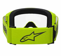 Alpinestars 2025 Goggles Vision 3 Wordmark Yellow Clear