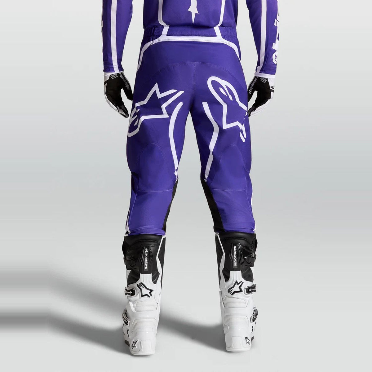 Alpinestars 2027 Fluid Apex MX Pants Deep Blue White
