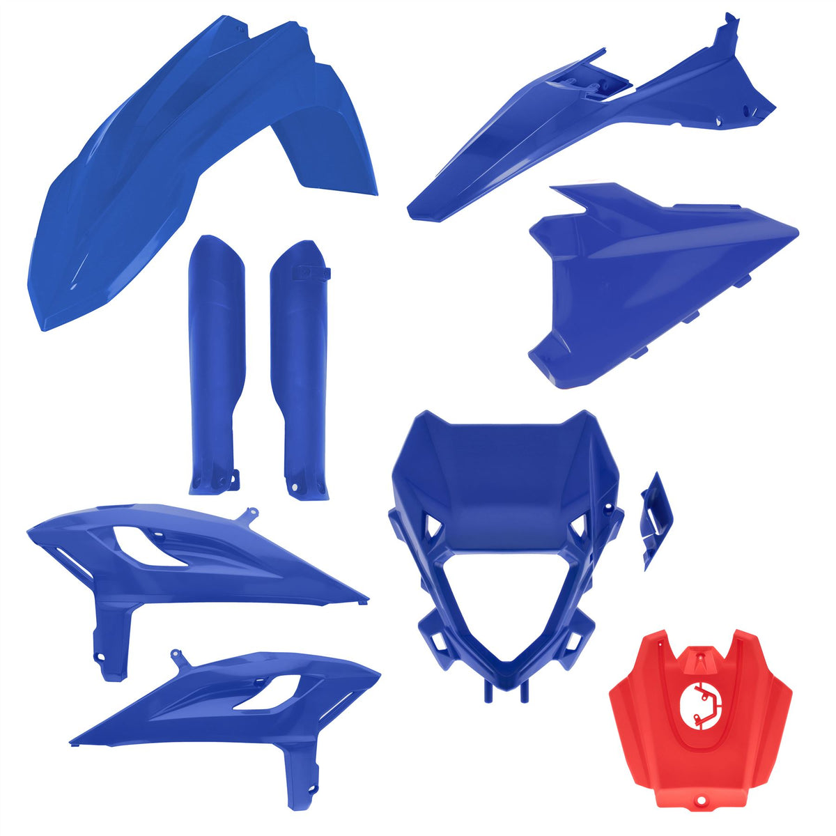 Acerbis Full Plastic Kit Blue Red For Beta RR RACE 4T 350 2025-2026