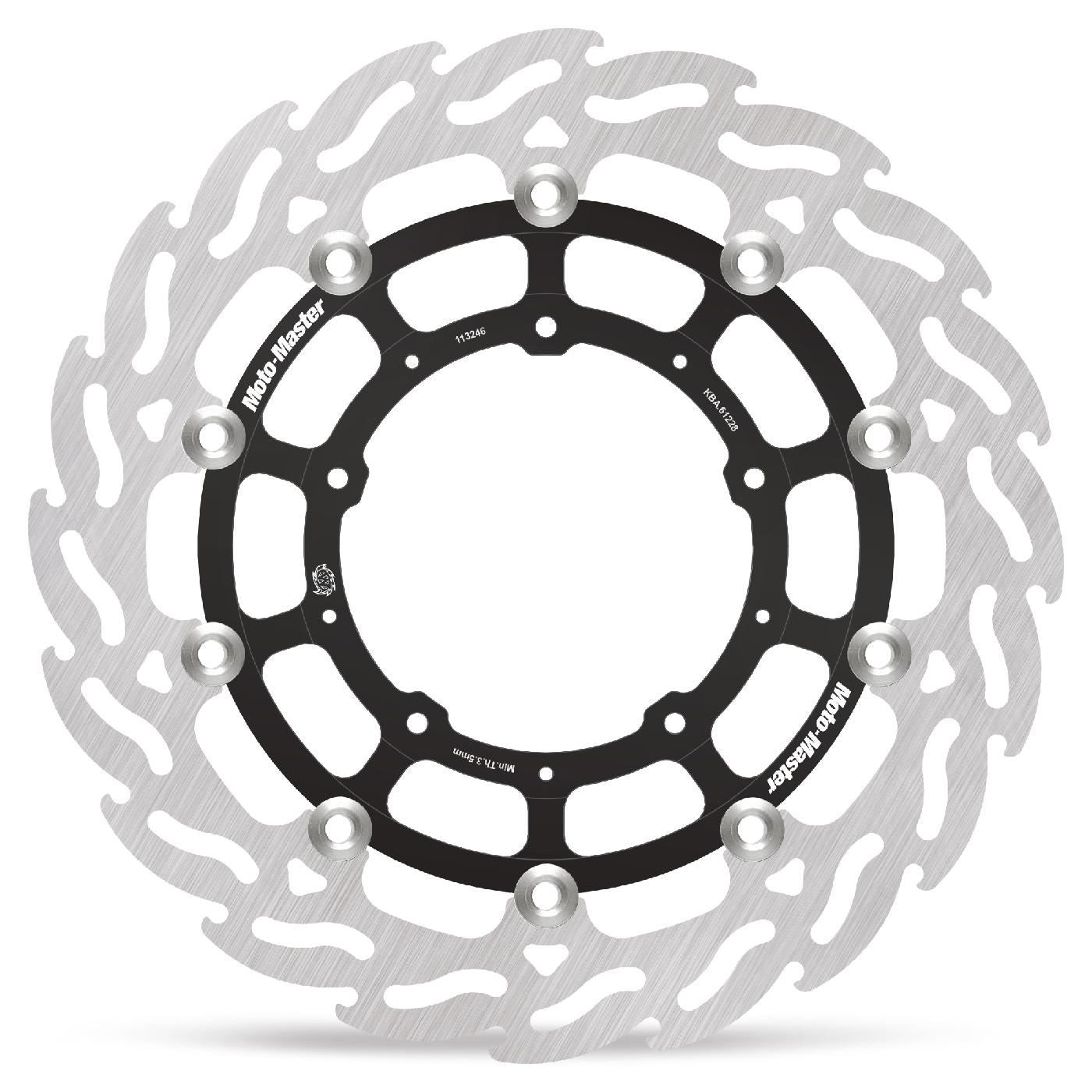 Moto-Master Floating Flame Series 296 mm Front Brake Disc