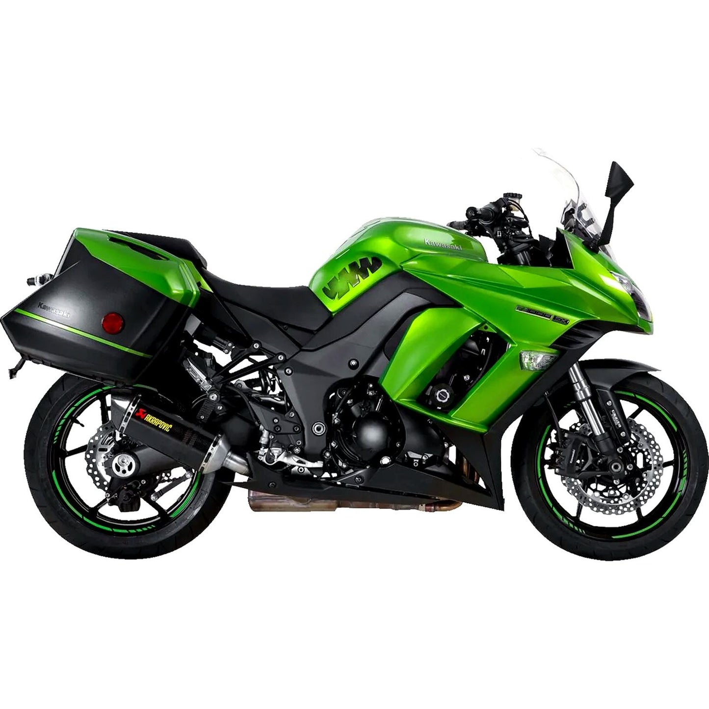 Akrapovic Carbon Fiber Line Slip On Silencer For Kawasaki Z 1000 SX ABS Tourer 2014-2016