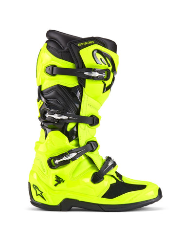 Alpinestars 2026 Tech 7 Motocross Boots Yellow Fluo Black