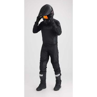 Thor Pulse Blackout Black Motocross Combo Kit CLEARANCE