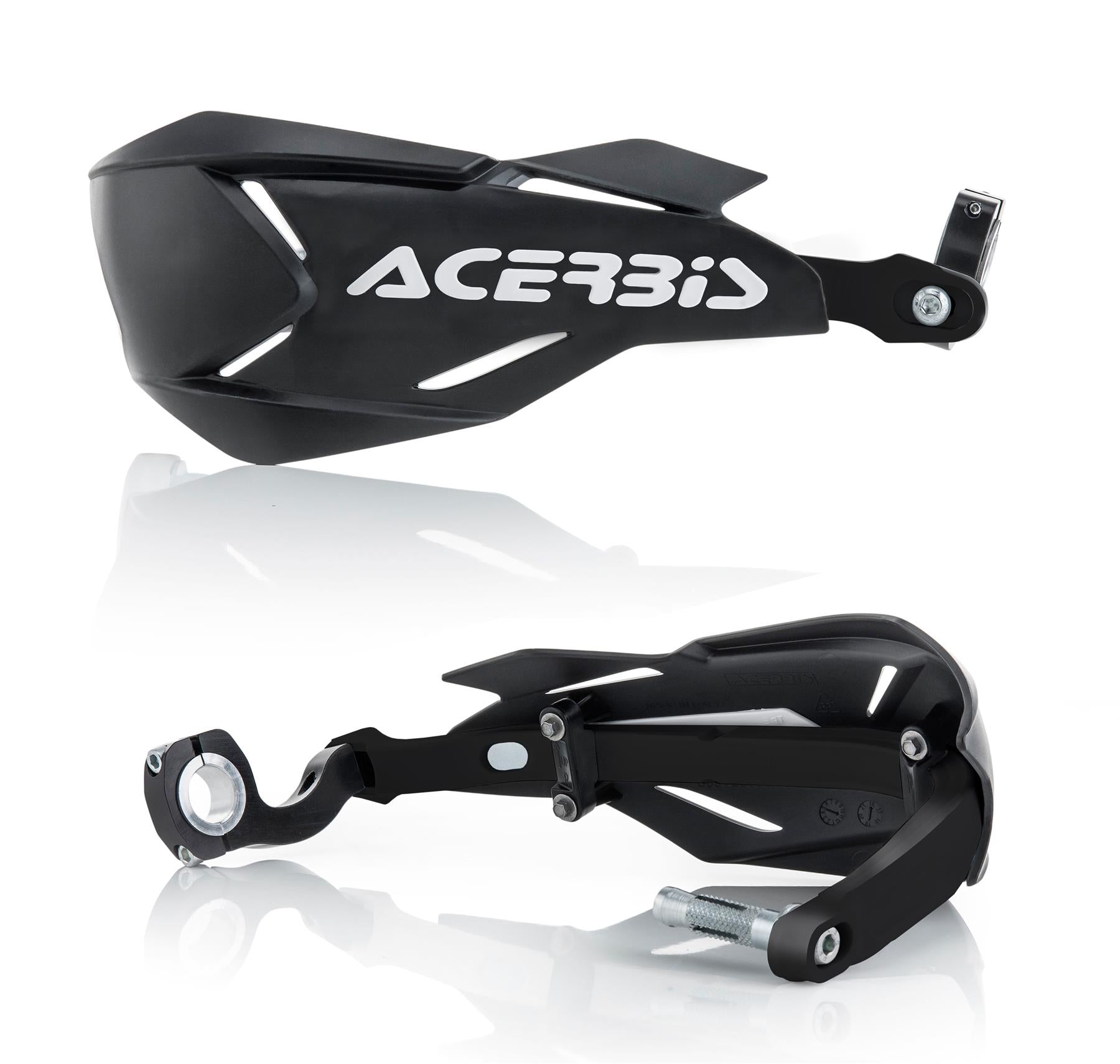 Acerbis X-Factory Black Black Handguards Husqvarna TX 125 2017 - 2020