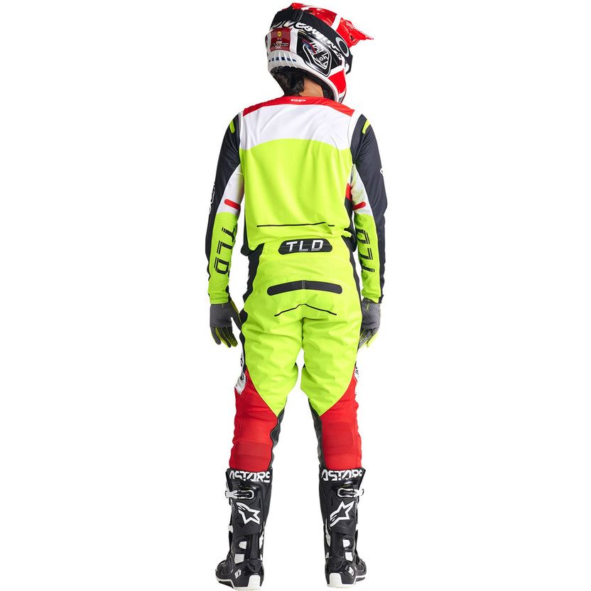 Troy Lee Designs 2025 Motocross Combo Kit GP Pro Blends White Glo Red