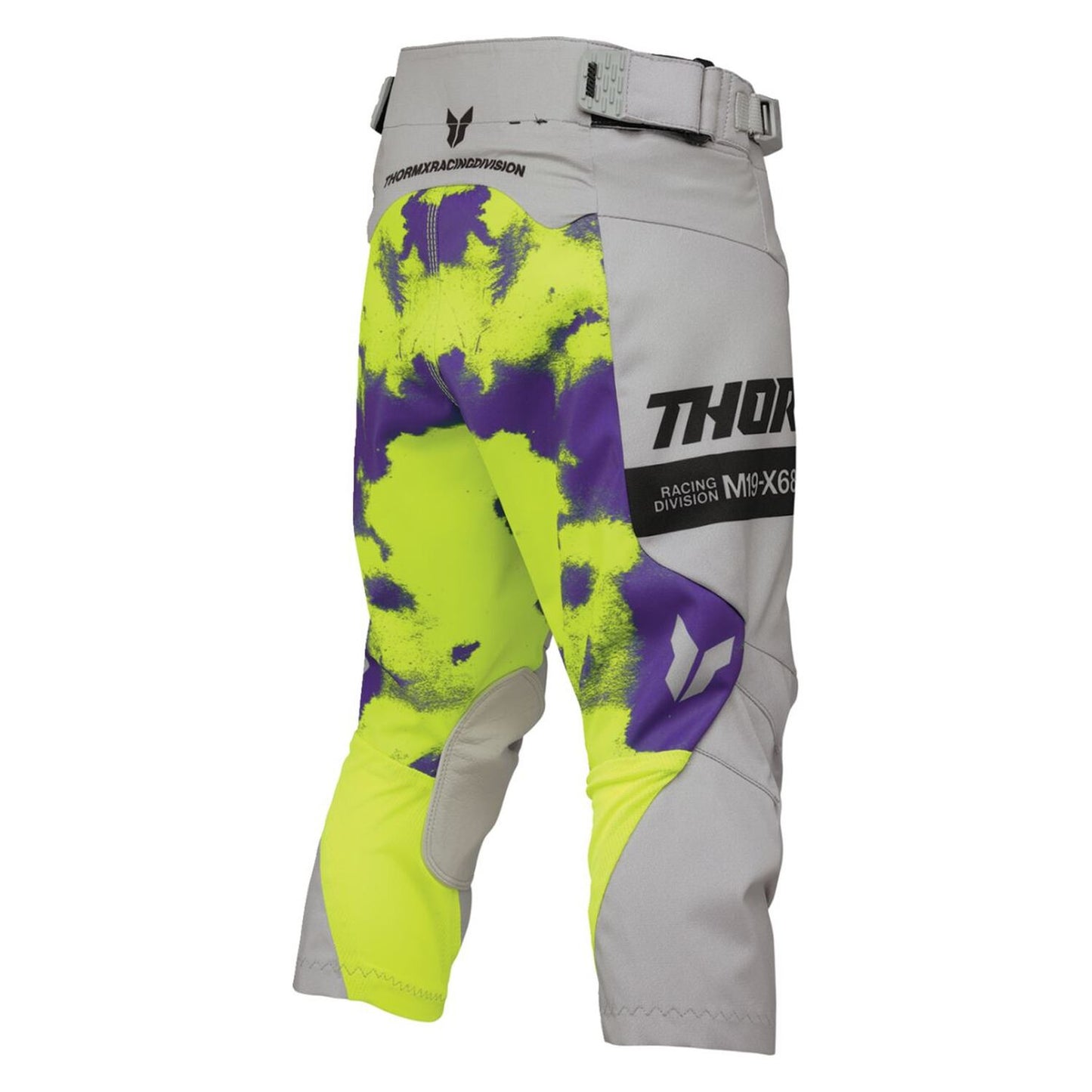 Thor 2026 Youth Launchmode Bleach Grey Acid MX Pants