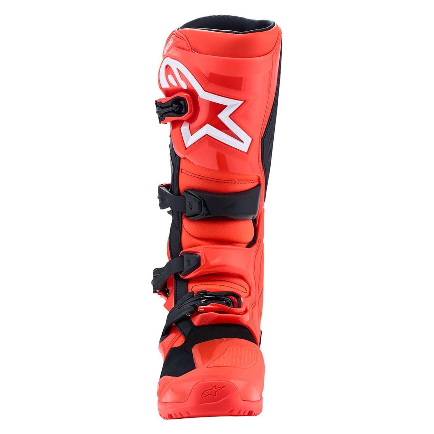 Alpinestars 2027 Tech 7 Enduro MX Boots Red Fluo Black