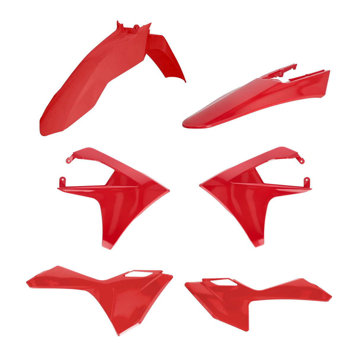 Acerbis Plastic Kit Red 0027187.110