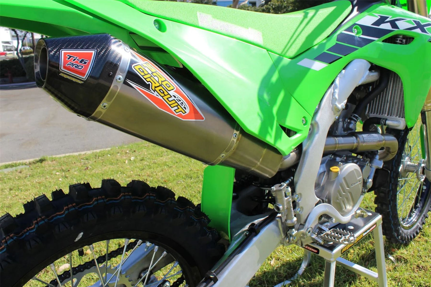 Pro Circuit Ti-6 Pro Titanium Exhaust System For Kawasaki KX 250 2025-2026