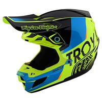 Troy Lee Designs SE5 Carbon Helmet W/MIPS Qualifier Yellow
