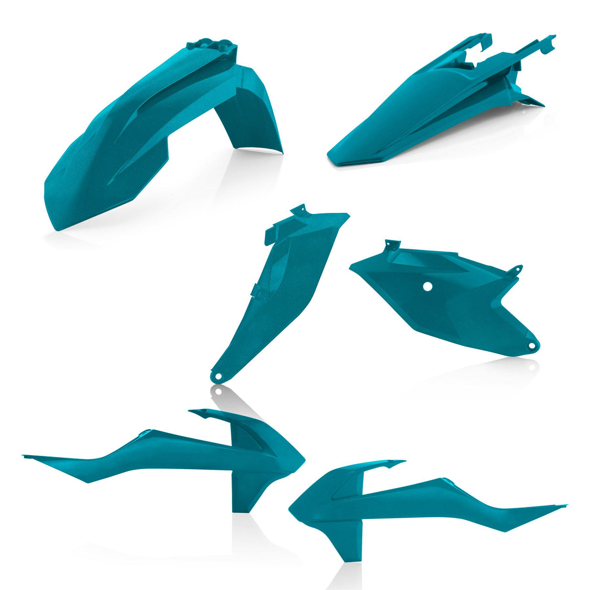 Acerbis Plastic Kit Green 3 Teal For KTM SX 85 2018-2024