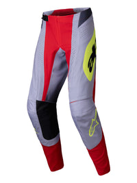 Alpinestars 2025 Techstar Melt Motocross Pants Bright Red Grey
