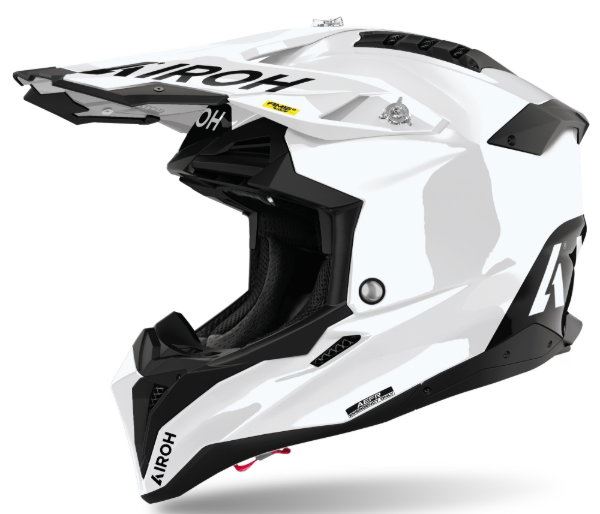 Airoh Helmet 2026 Aviator 3 Evo Helmets White Gloss