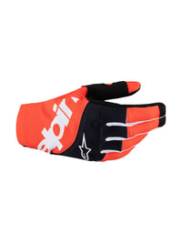 Alpinestars 2025 Techstar Motocross Gloves Black Hot Orange