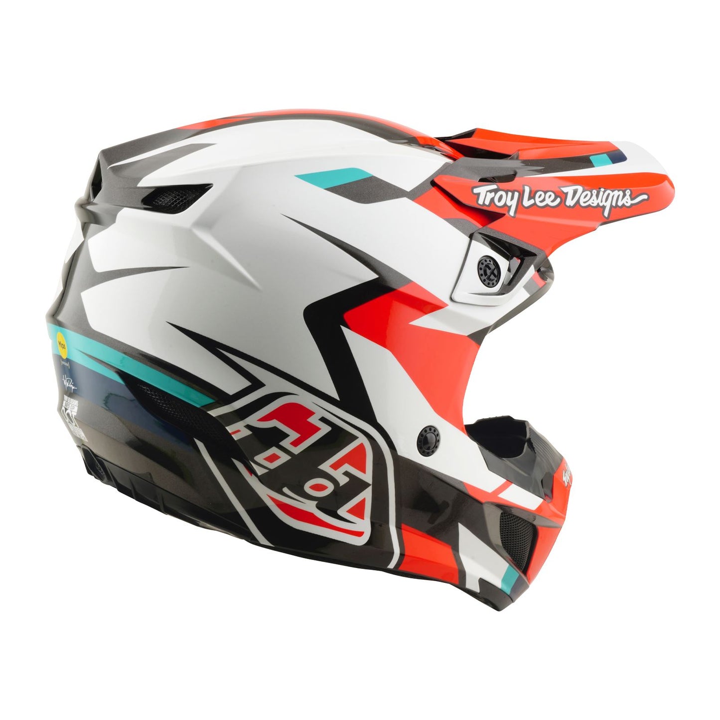 Troy Lee Designs Spring 2026 MX SE5 Polycarbonate Roamer Helmets Red