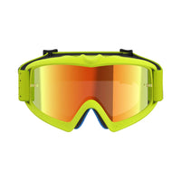 Alpinestars 2027 Youth Vision Vesta MX Goggles Yellow Flo Black Mirror Red