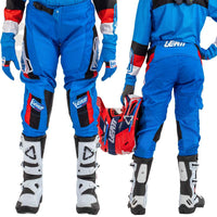 Leatt 2025 Motocross Combo Ride Kit 3.5 Youth Pitboard Royal