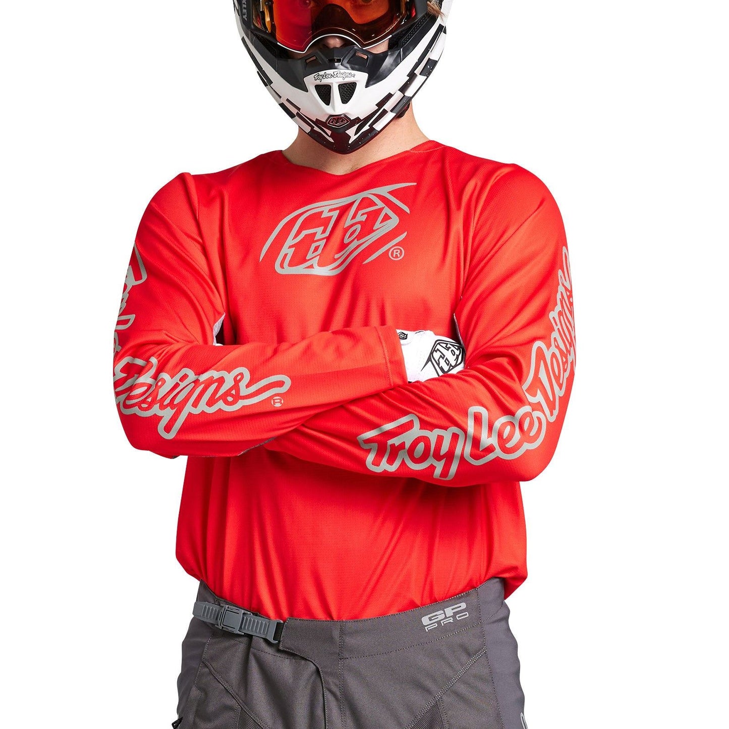 Troy Lee Designs 2025 GP Pro Icon Red Grey Jersey