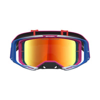 Alpinestars 2027 Vision 8 Maven MX Goggles Fire Red Black Mirror Red