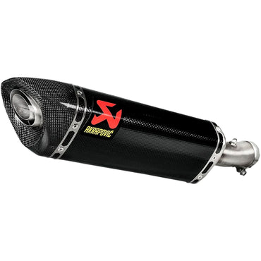 Akrapovic Carbon Fiber Line Slip On Silencer For Kawasaki EX 400 ABS Ninja KRT Edition 2018-2022