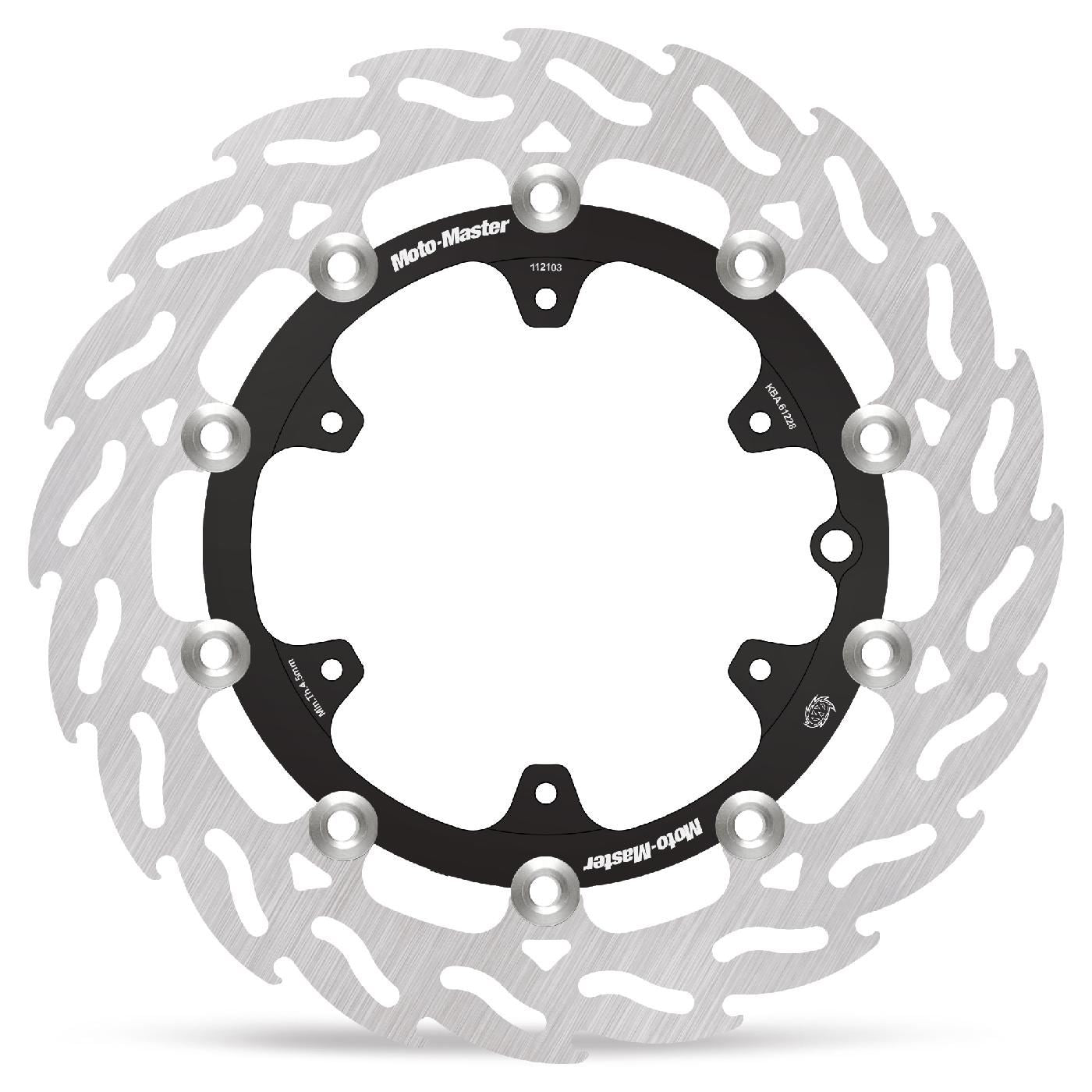 Moto-Master Front Right Floating Flame Series 300 mm For KTM 990 Adventure Dakar Edition 2011