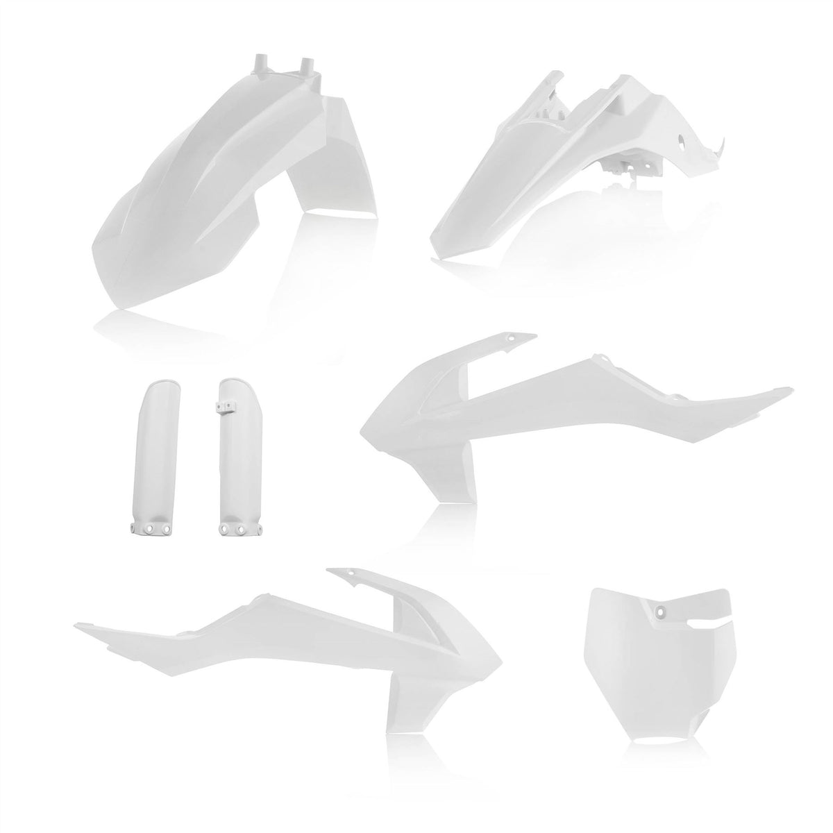 Acerbis Full Plastic Kit White For KTM SX 65 2019-2023