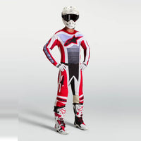 Alpinestars 2027 Techstar Maven MX Combo Kit Fire Red White Lavender Black