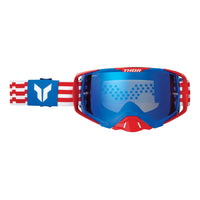 Thor MX Spring 2025 Goggles Activate Patriot Red White Blue One Size