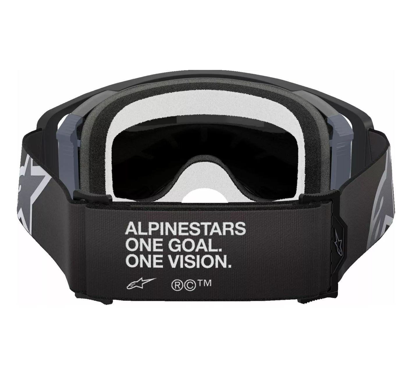 Alpinestars 2025 Goggles Supertech Corp Absolute Vision Black Grey Mirror Silver