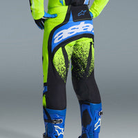 Alpinestars 2026 Techstar Nomur Motocross Pants Dark Navy Yellow Flo Blue