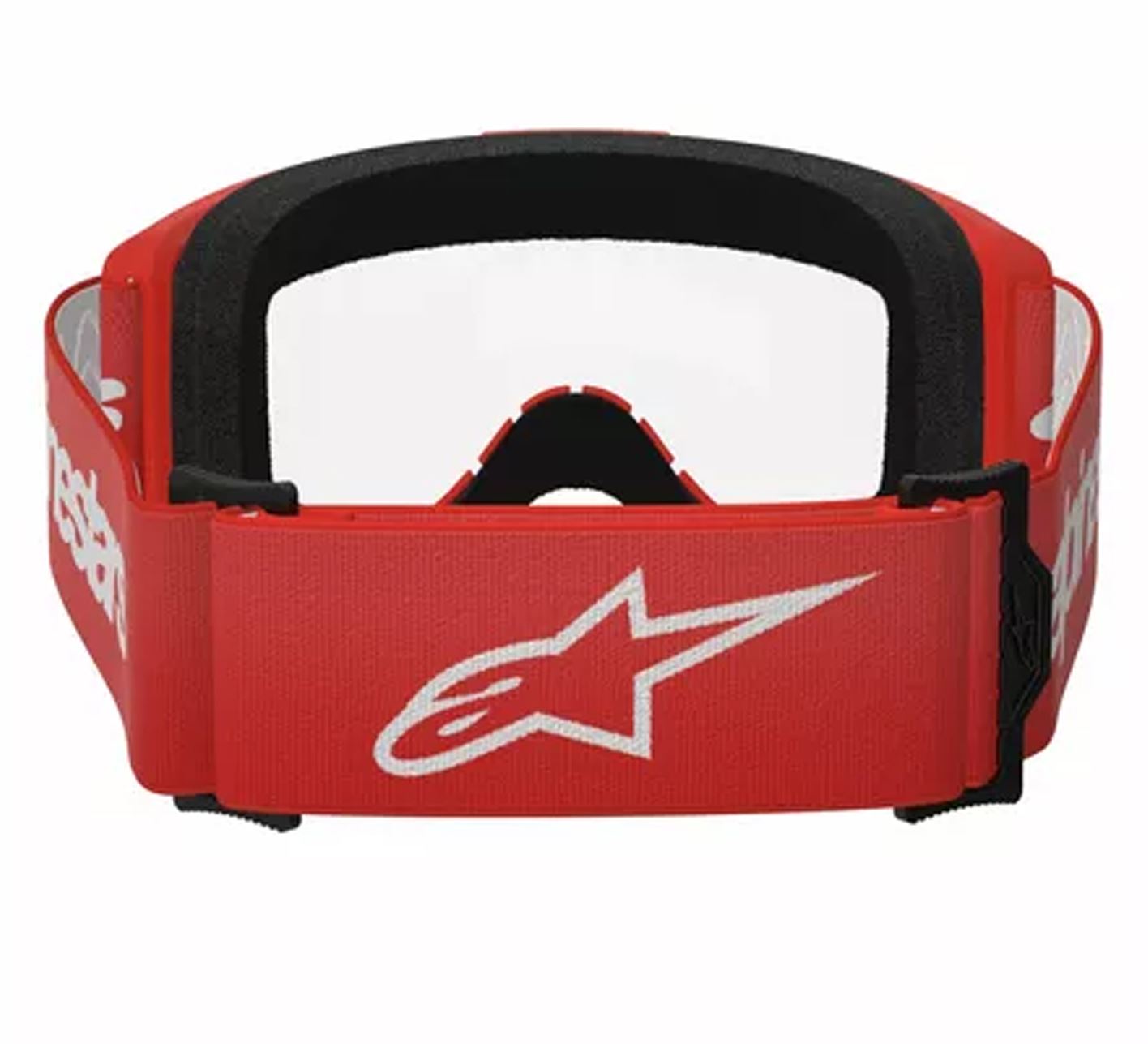 Alpinestars 2025 Goggles Vision 3 Wordmark Red Clear