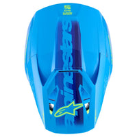 Alpinestars 2026 SM3 Force Motocross Helmet Cyan Glossy