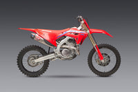 Yoshimura RS-12 Full Exhaust System Titanium Carbon Cap For Honda CRF 250R 2022-2023