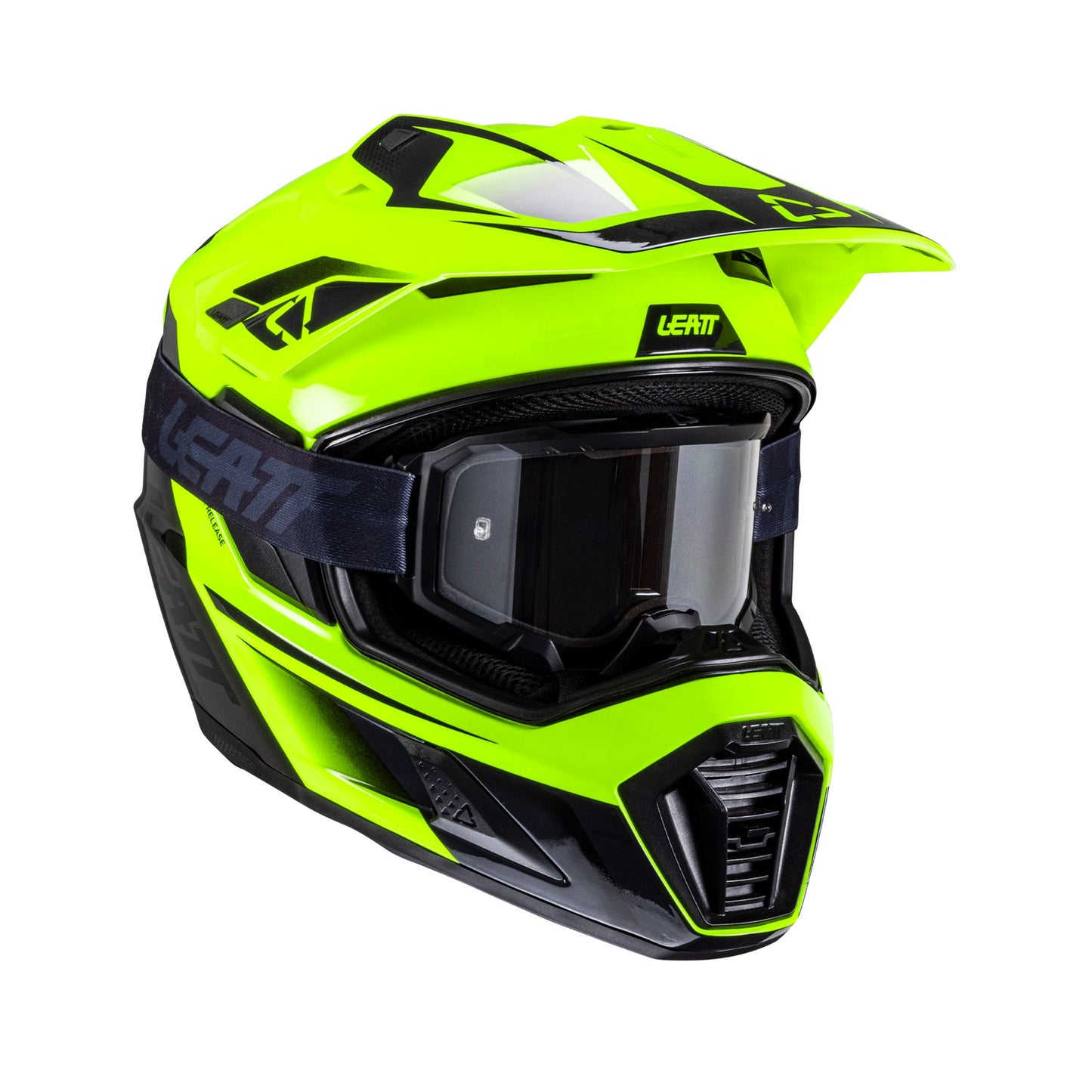 Leatt 2026 Adventure Helmet 8.5 & 4.5 Goggles Composite Hi-Viz